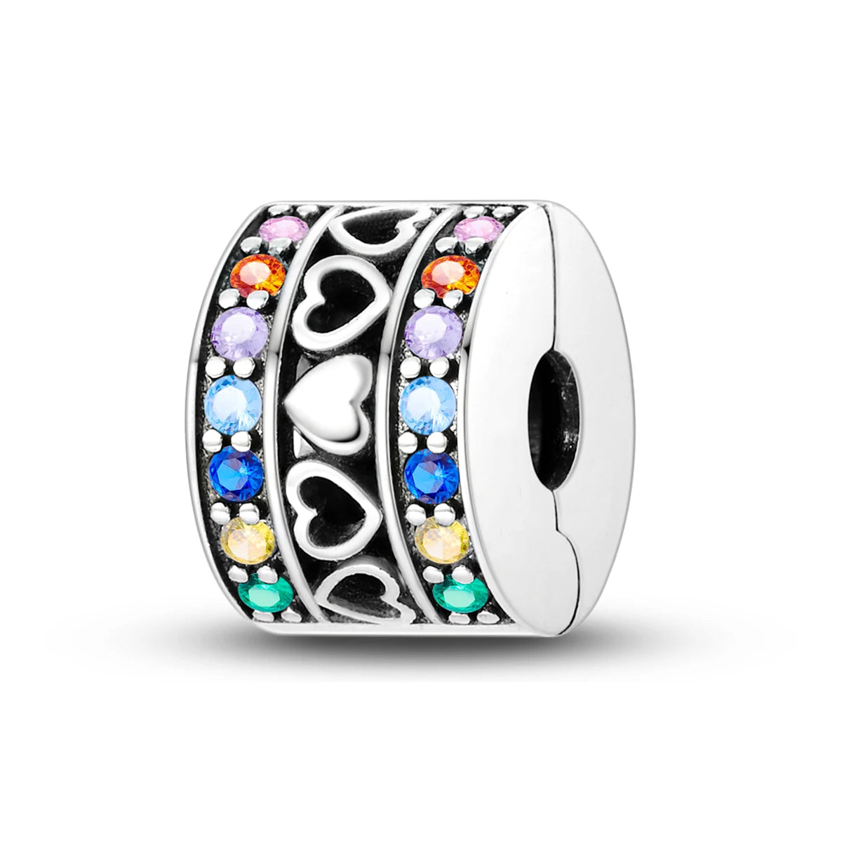 Diamond Rainbow Clip