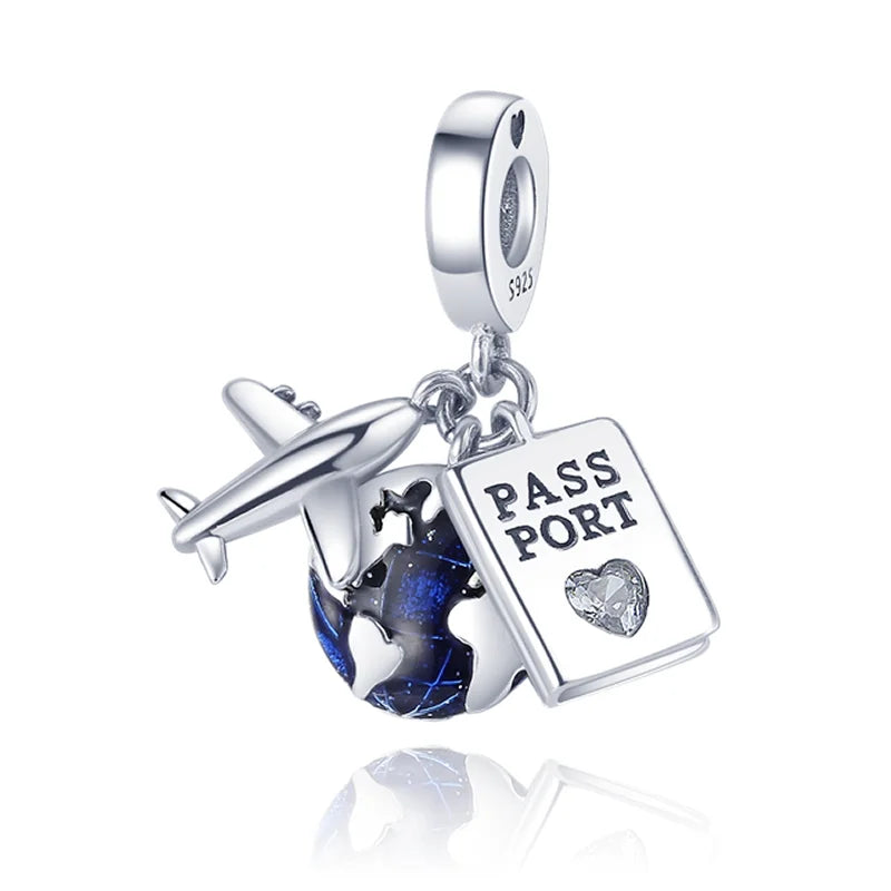 Passport Travel Charm