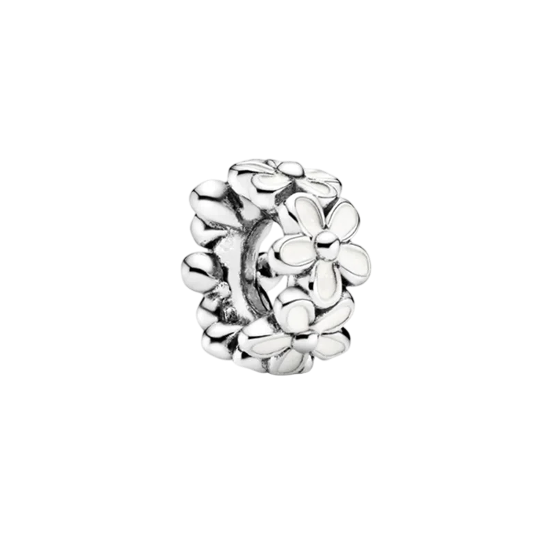 2025New Hot Sparking Flower Clip Charm Beads Dangle Snake Fit Original Silver Bracelet Necklace Beads For Diy Jewelry Women Gift