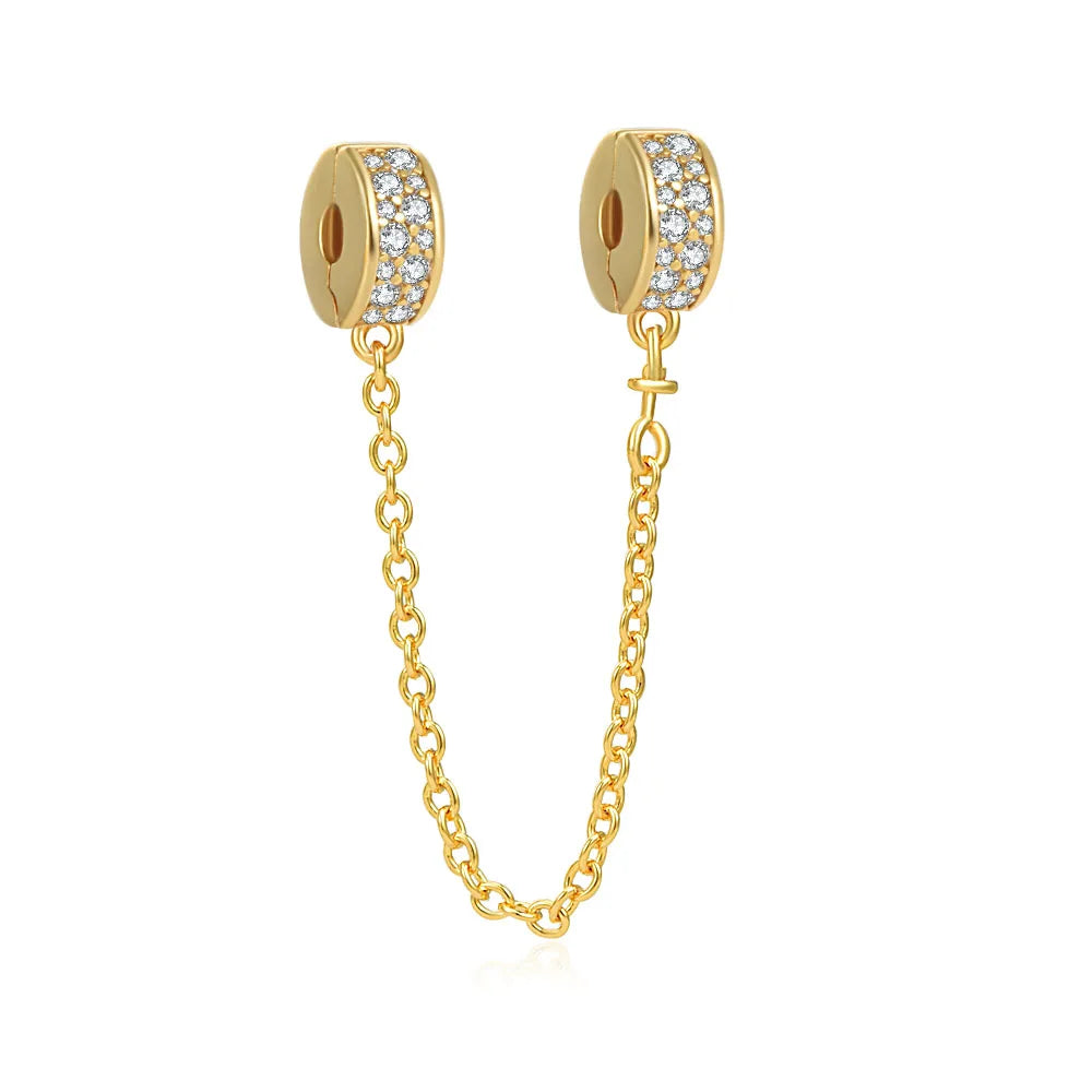 Diamond Clip Safety Chain