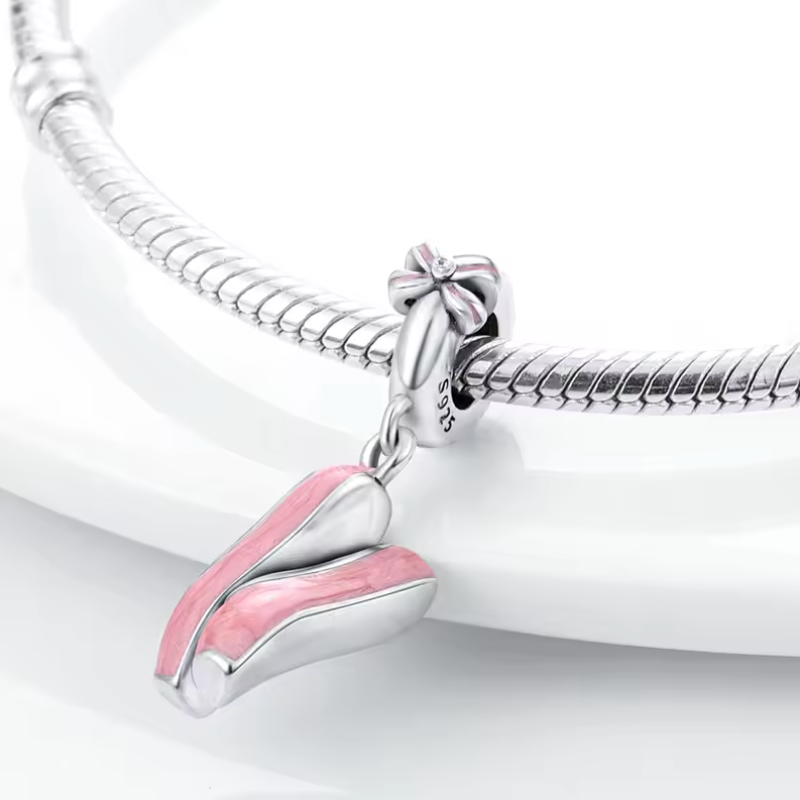 Ballerina Charm | Sterling Silver Bracelet Charm